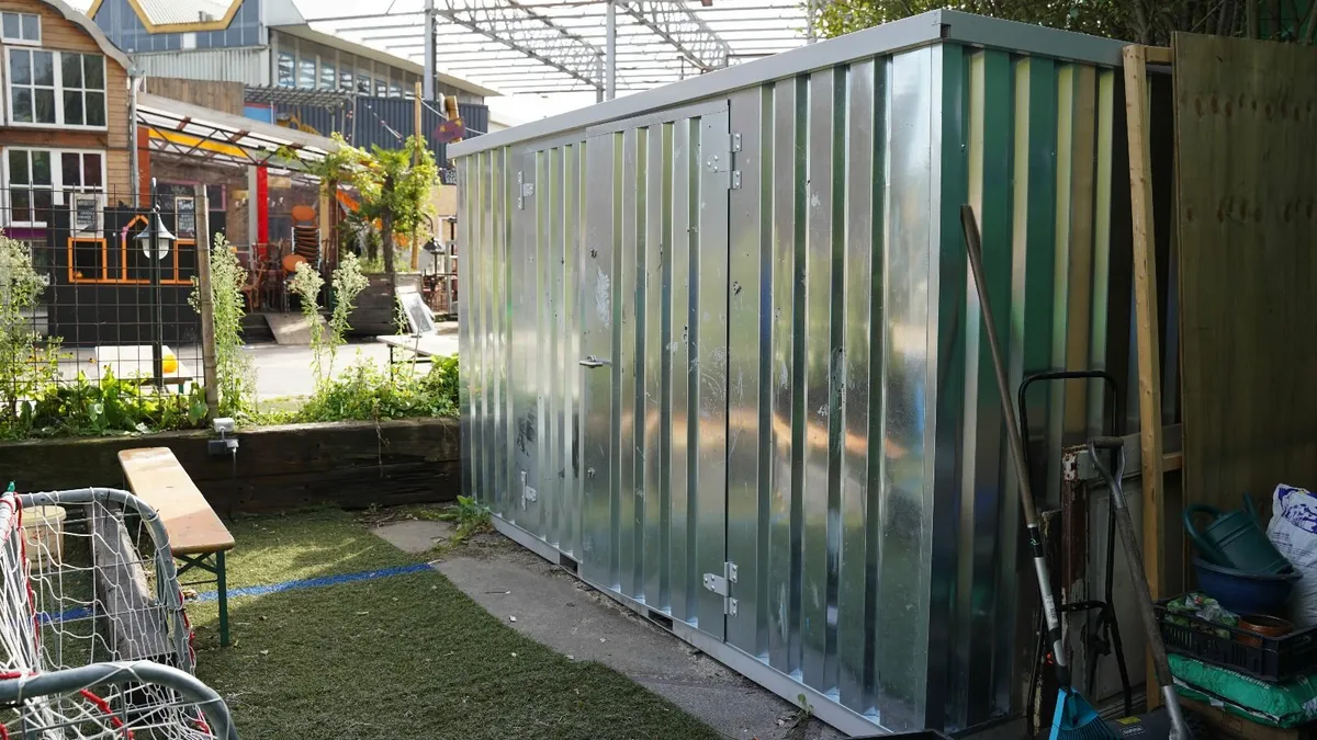 Galvanized Tool Container – Rust-Free & Lockable - Image 2