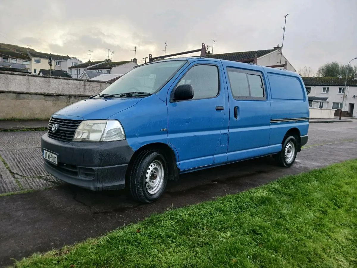 2007 toyota hiace crewcab...tested 04/2026 - Image 3