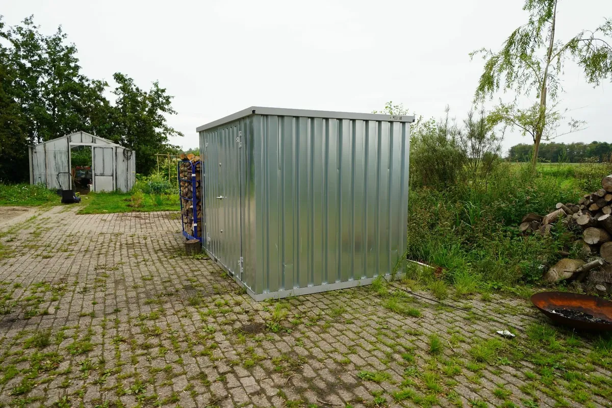 Strong Galvanized Storage Container 4x2 meters - Image 4