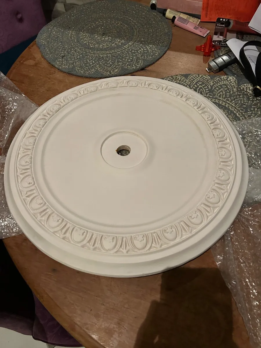 Ceiling rose plaster