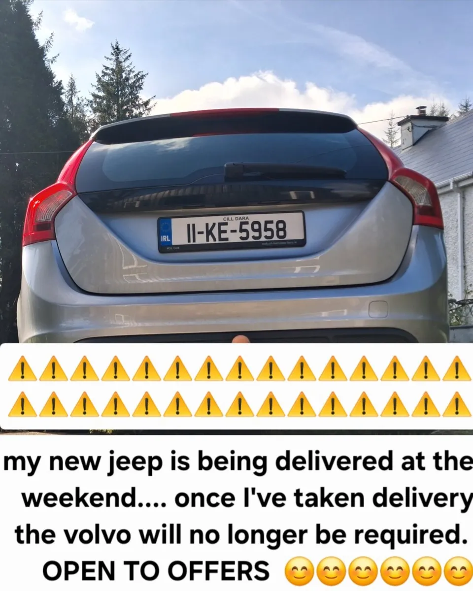 Volvo v60 R design 200bhp diesel LONG NCT✅️✅️✅️✅️✅ - Image 3