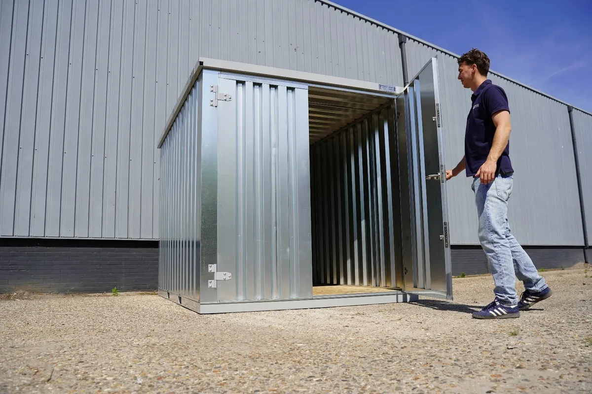 Galvanized Storage Box – Rust-Free and Secure - Image 1