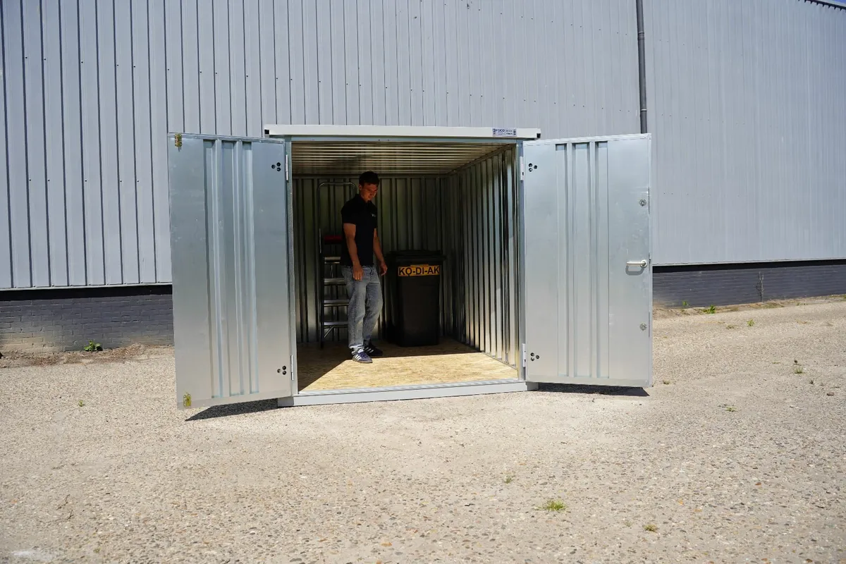 Heavy-Duty Galvanized Container – Ready to Deliver - Image 2