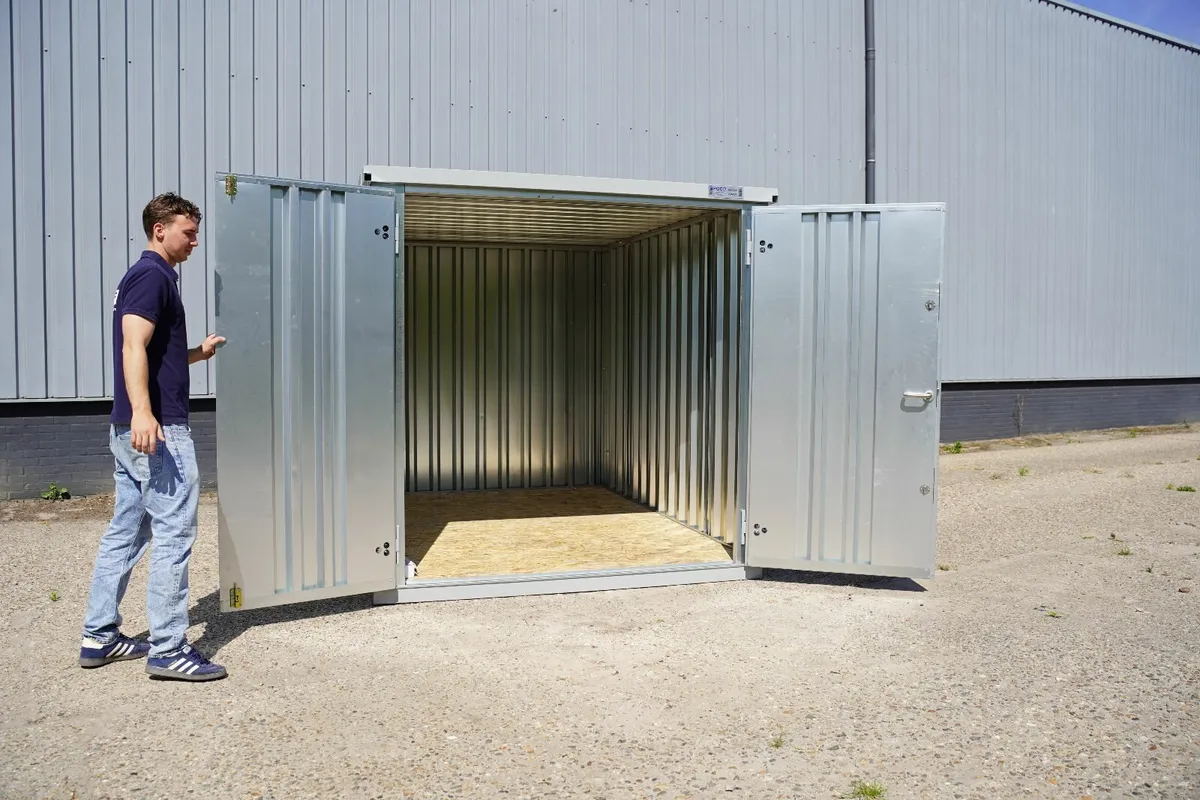 Heavy-Duty Galvanized Container – Ready to Deliver - Image 3