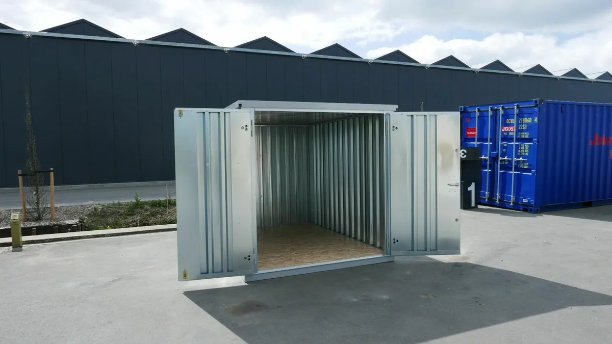 Galvanized Storage Unit – Built for Irish Weather - Image 2