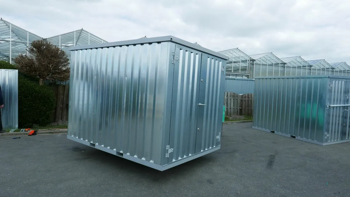 Galvanized Storage Unit – Built for Irish Weather - Image 3