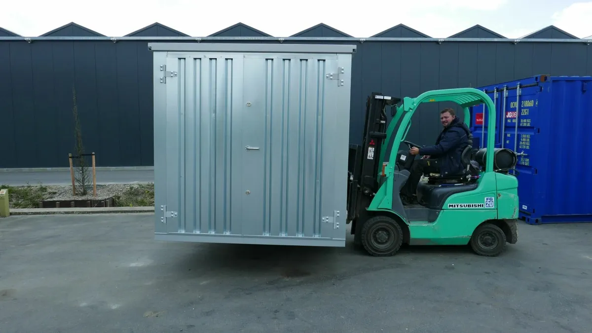 Steel Galvanized Container – Secure Outdoor Storag - Image 2