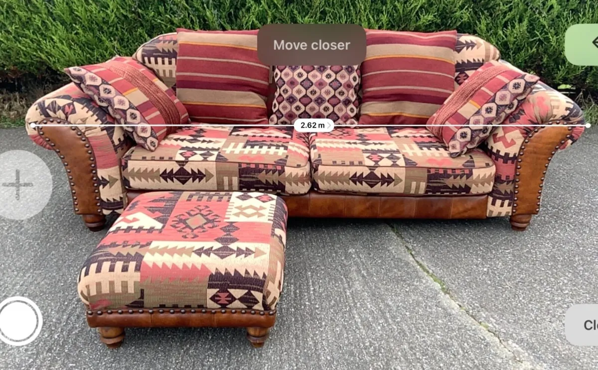 Tetrad 3 Seater, 2 Seater Sofa & Ottoman Set - Image 3