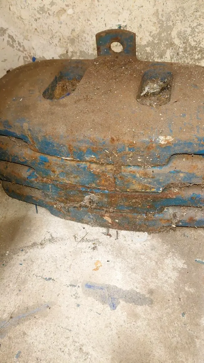 Weights for ford tractor and  glass guard - Image 1