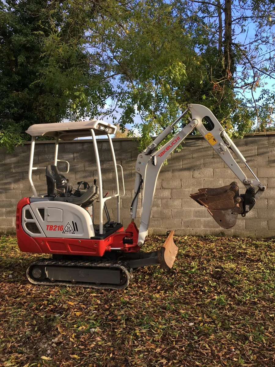 Mini digger - Image 1
