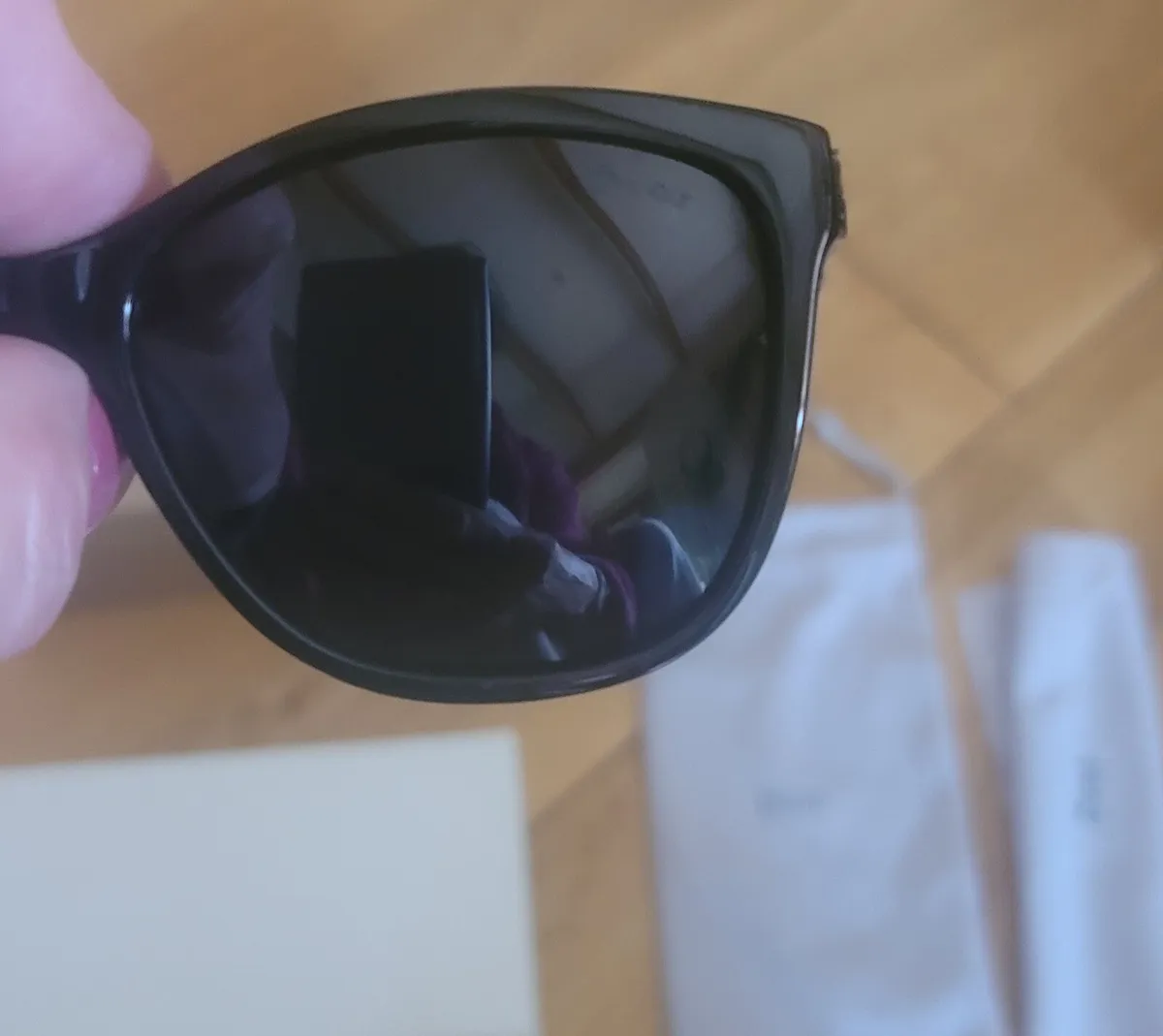 Christian Dior Brown Gold Twisted Loop Sunglasses - Image 4