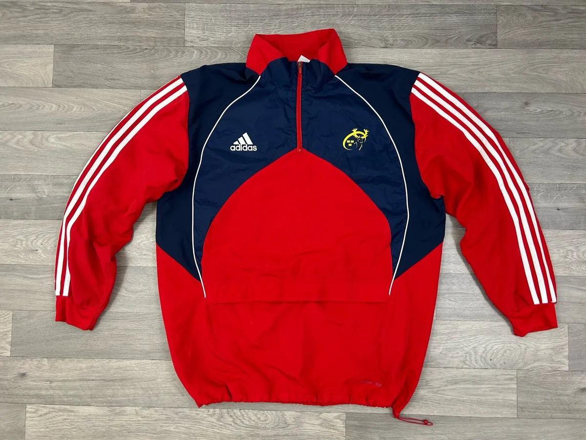 Vintage 2007 Adidas Munster Rugby Jacket Mens L - Image 1