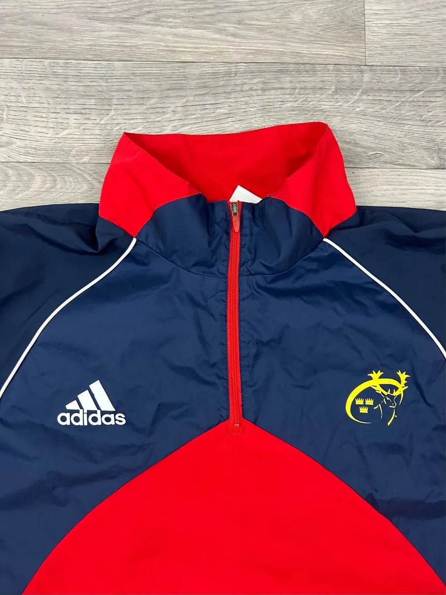 Vintage 2007 Adidas Munster Rugby Jacket Mens L - Image 3
