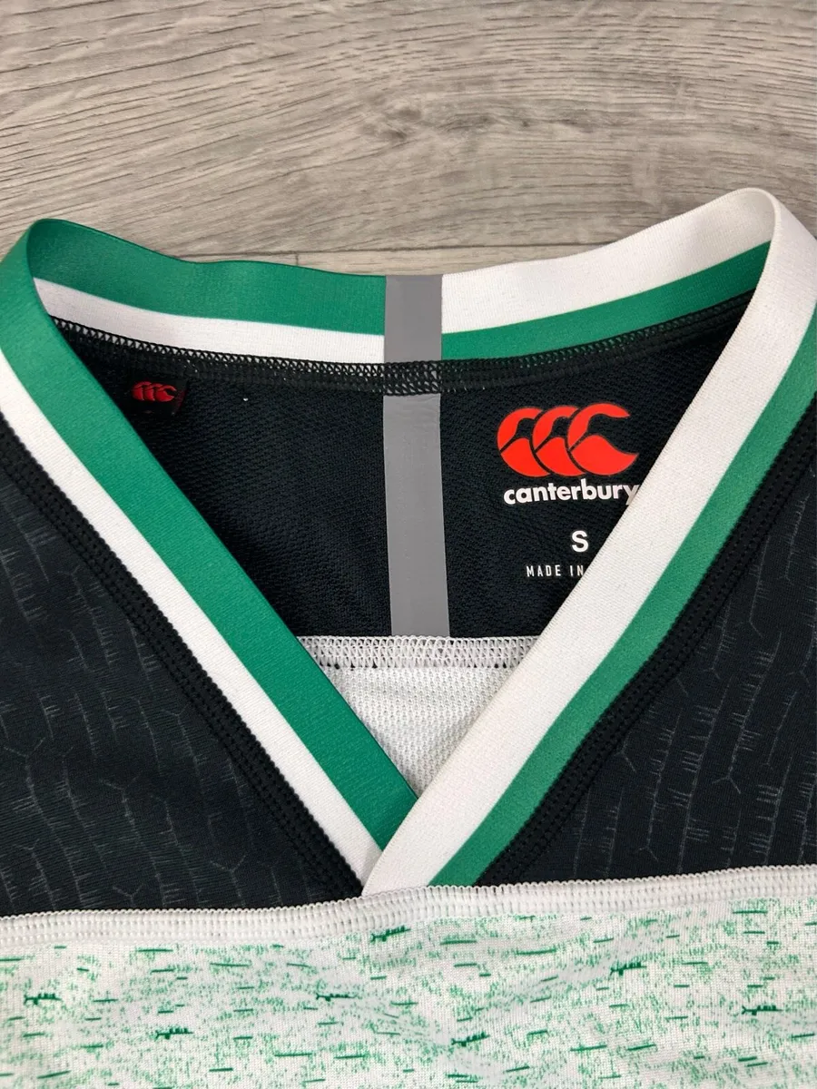 Canterbury Ireland Rugby Jersey Shirt Mens Small - Image 4