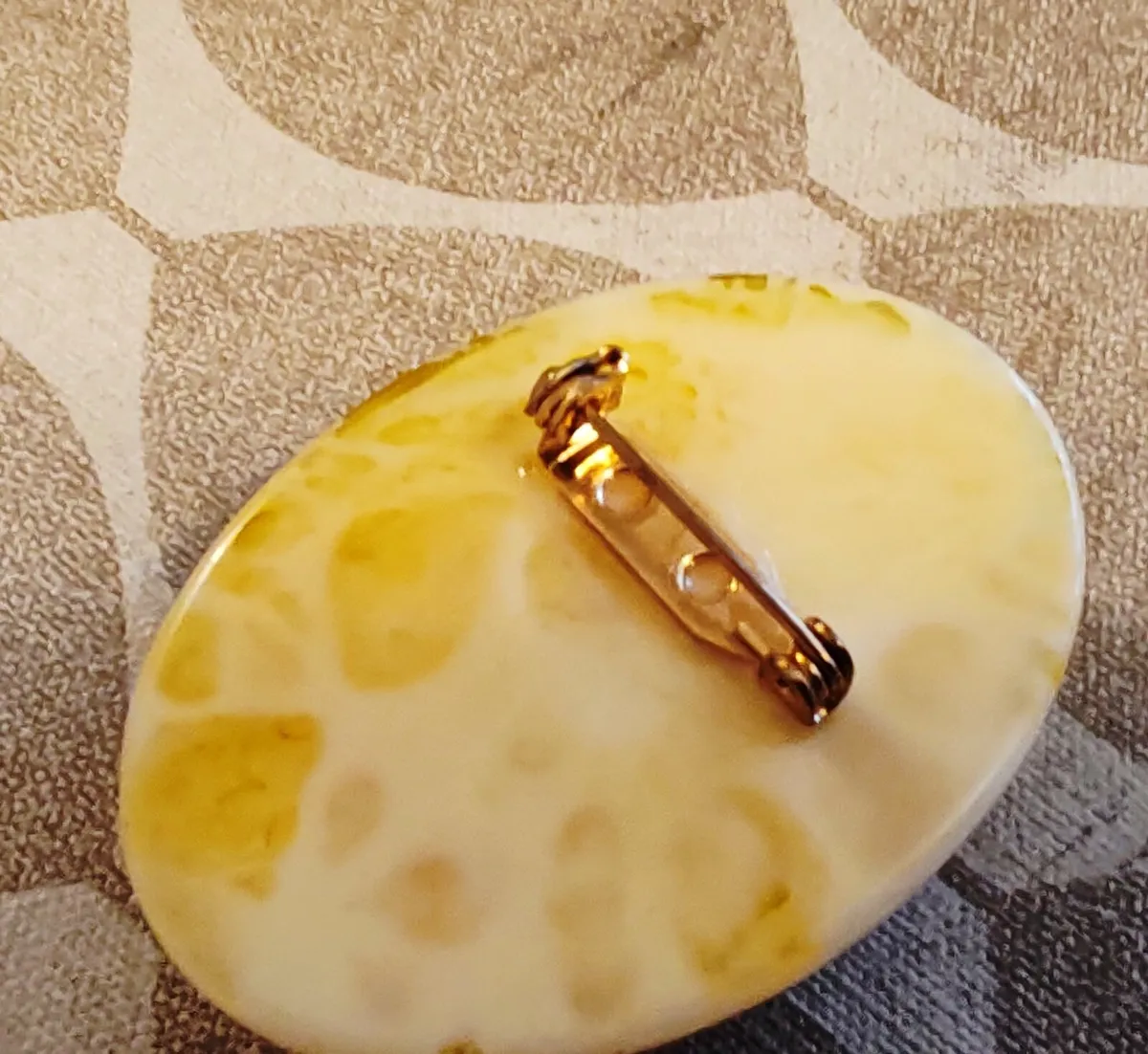 Large retro brooch - Image 4