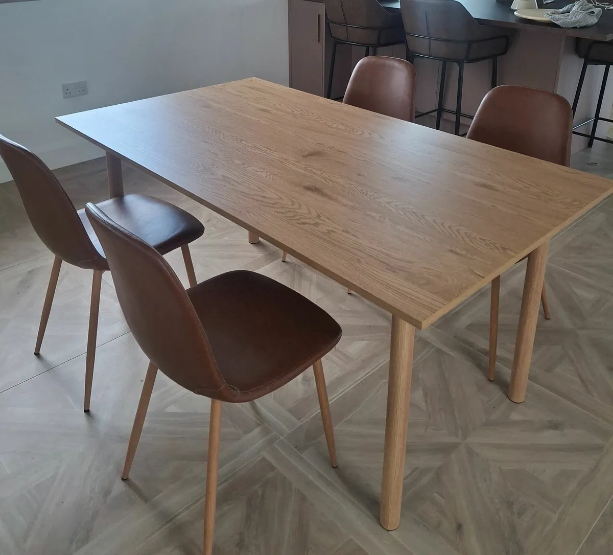 Dining Table and 4 Chairs - Image 4