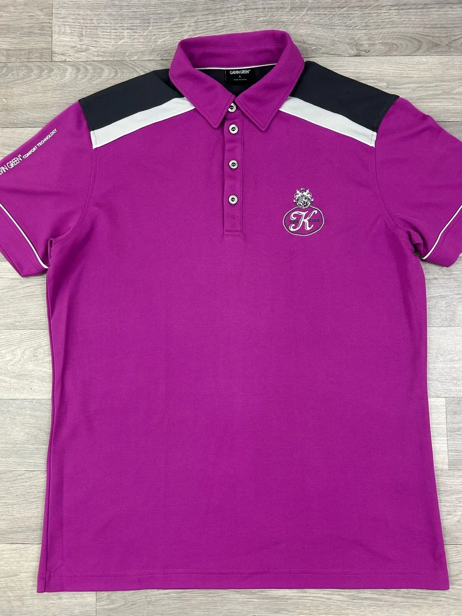 Galvin Green The K Club Golf Polo Shirt Mens Large - Image 2