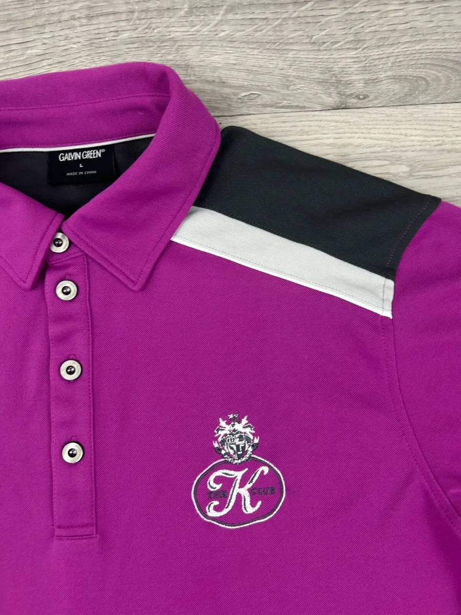 Galvin Green The K Club Golf Polo Shirt Mens Large - Image 4