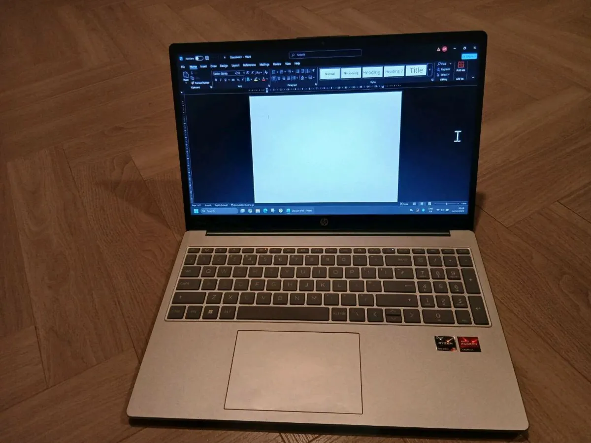 HP Ryzen 15.6inch Laptop-As New - Image 1