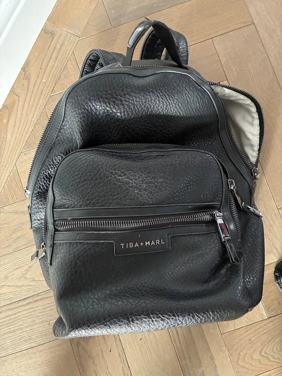 Tiba *Marl Nappy Changing bag - Image 4