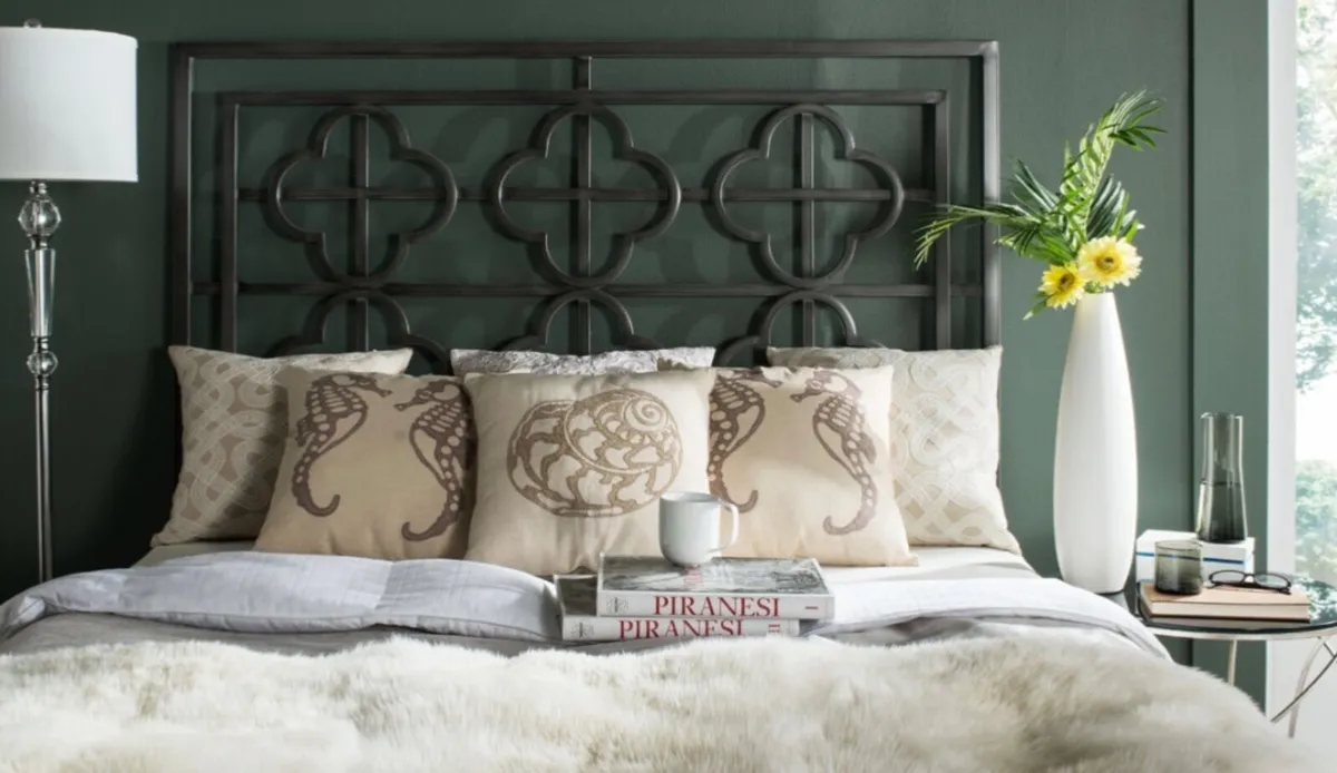 Designer Metal Headboard - double 4.5 ft - Image 1