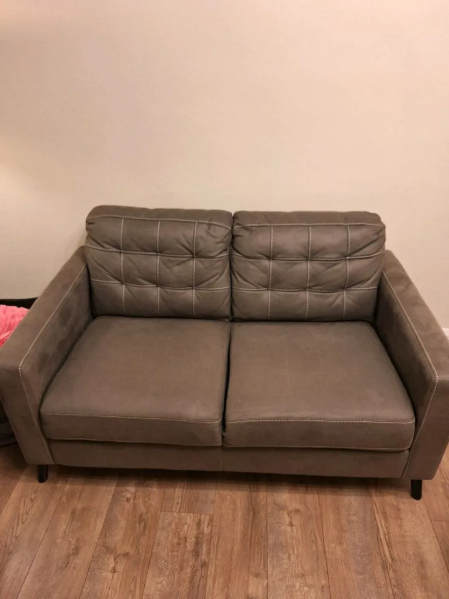 Danny 3 and 2 Seater Sofa with Footstool - Image 2