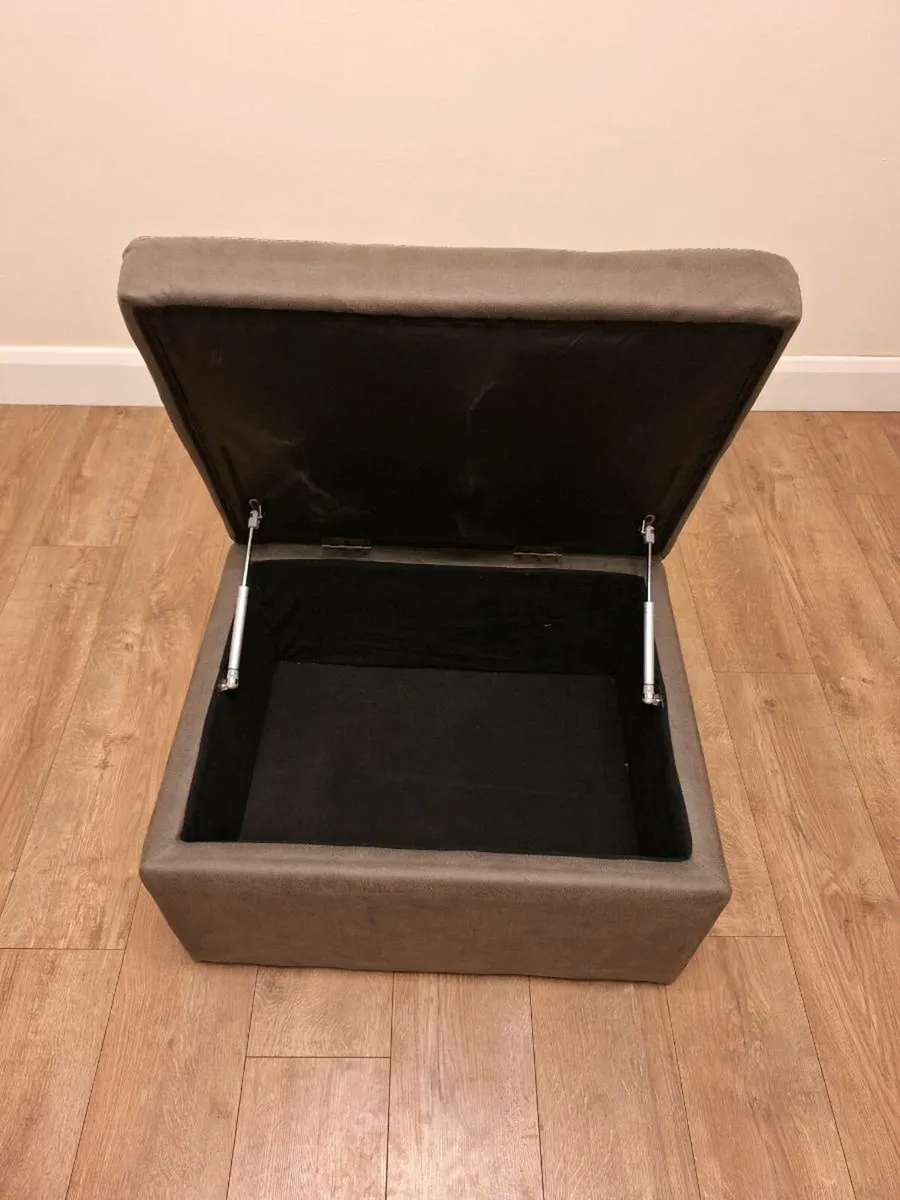 Danny 3 and 2 Seater Sofa with Footstool - Image 4