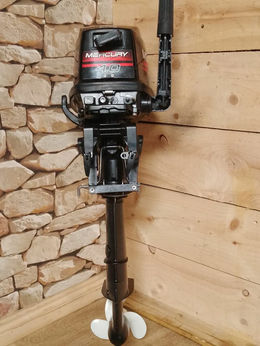 MERCURY 4HP OUTBOARD ENGINE IN PMO! - Image 4