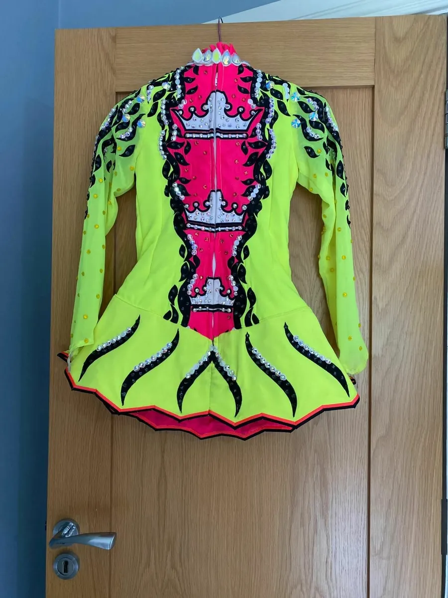 Irish Dancing Dress (Suit 10- 12 yrs) - Image 2