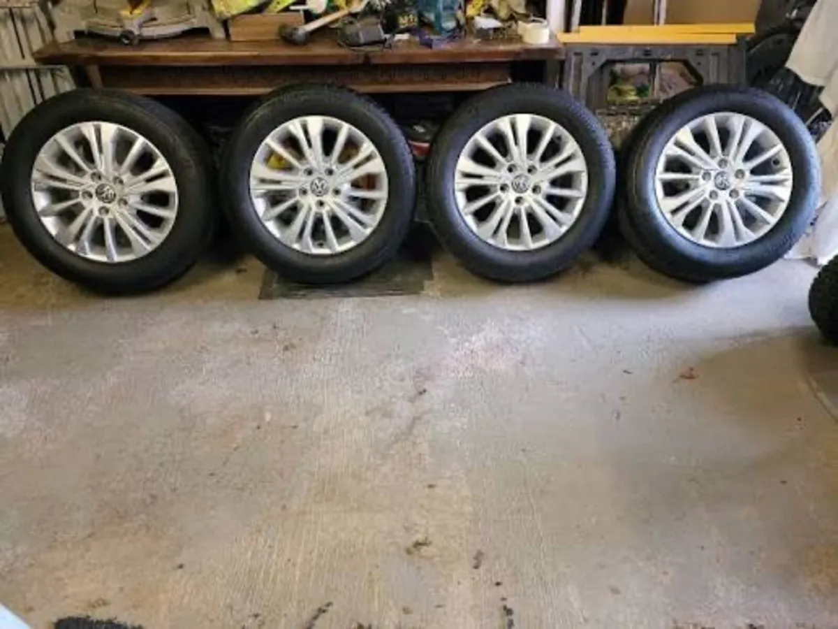 Brand New Genuine 17” Transporter Alloy Rims & Tyr - Image 2