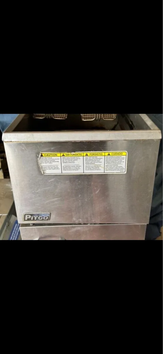 Double basket Gas fryer