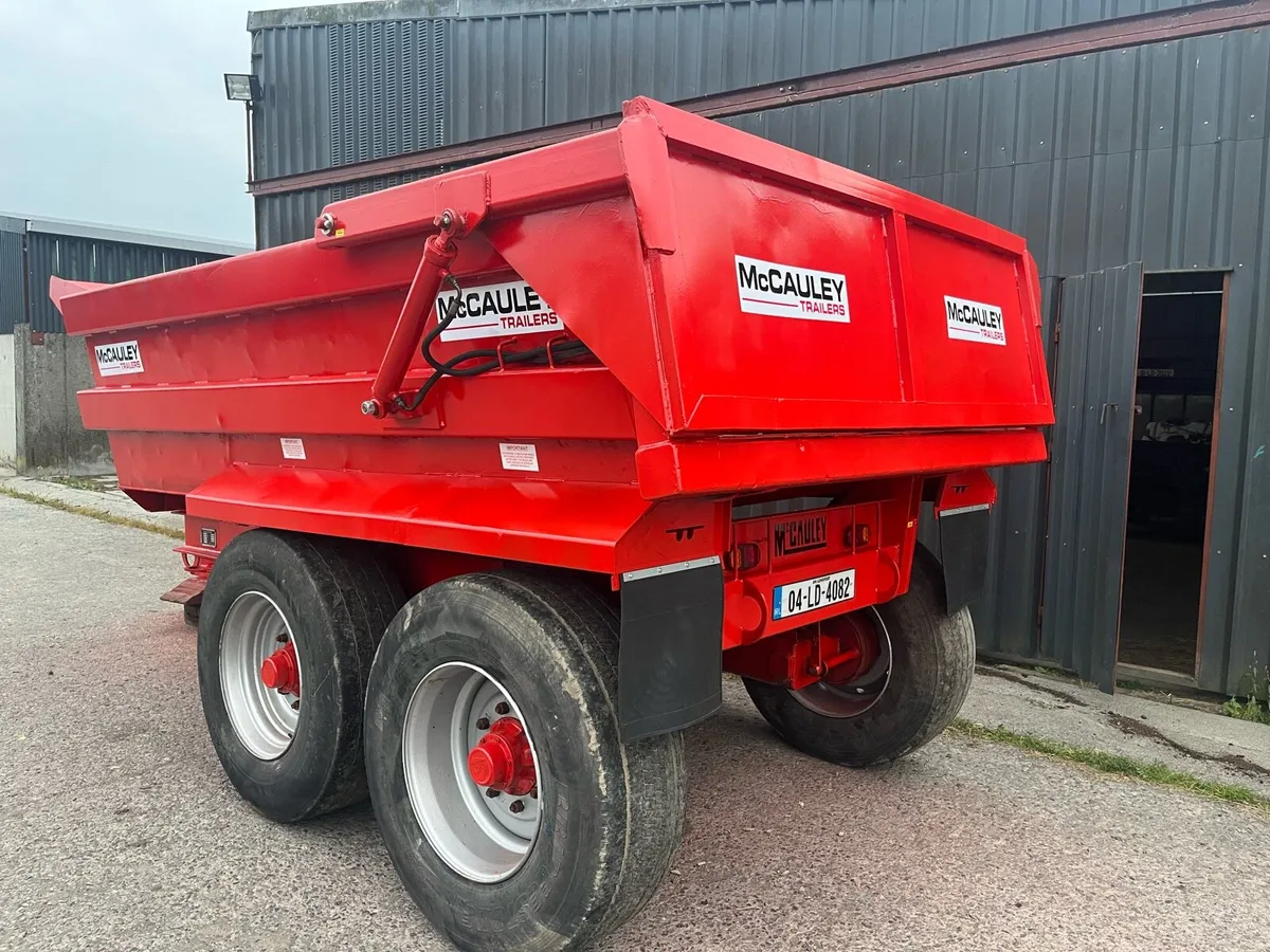 14 Tonne Mc Cauley Dump Trailer - Image 1