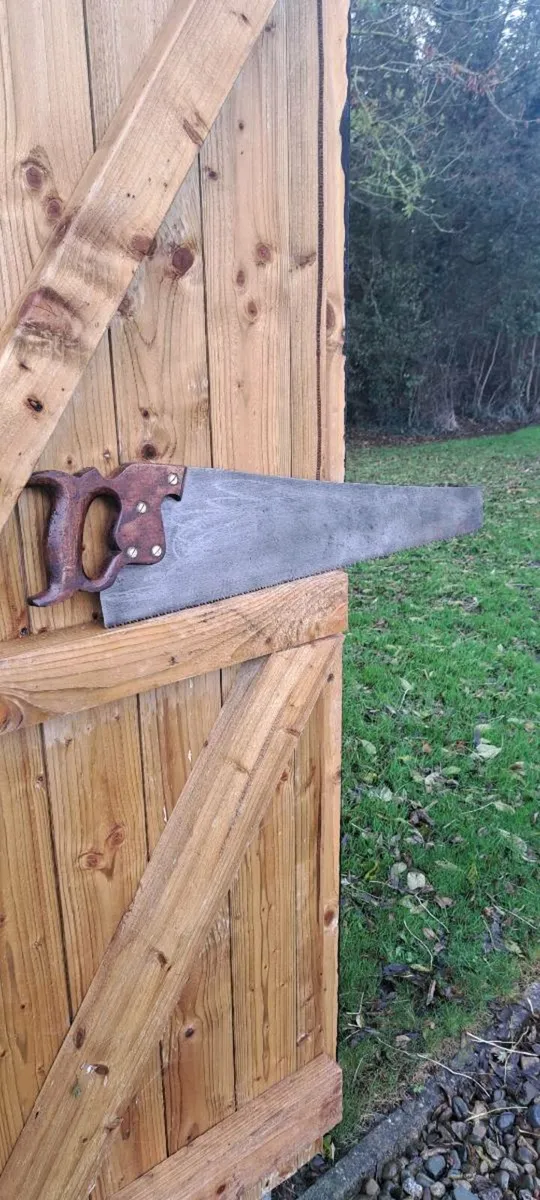 Old hand saw