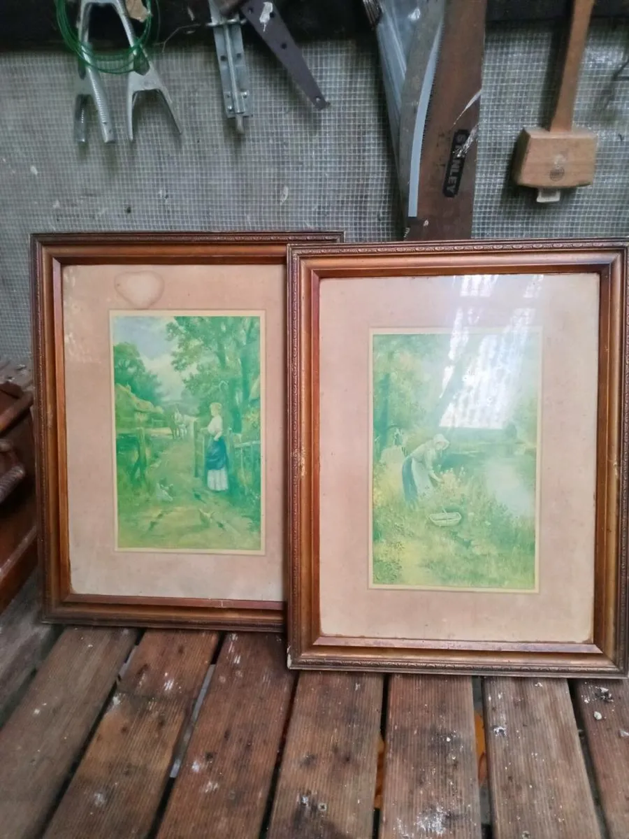 Old framed prints .. - Image 2
