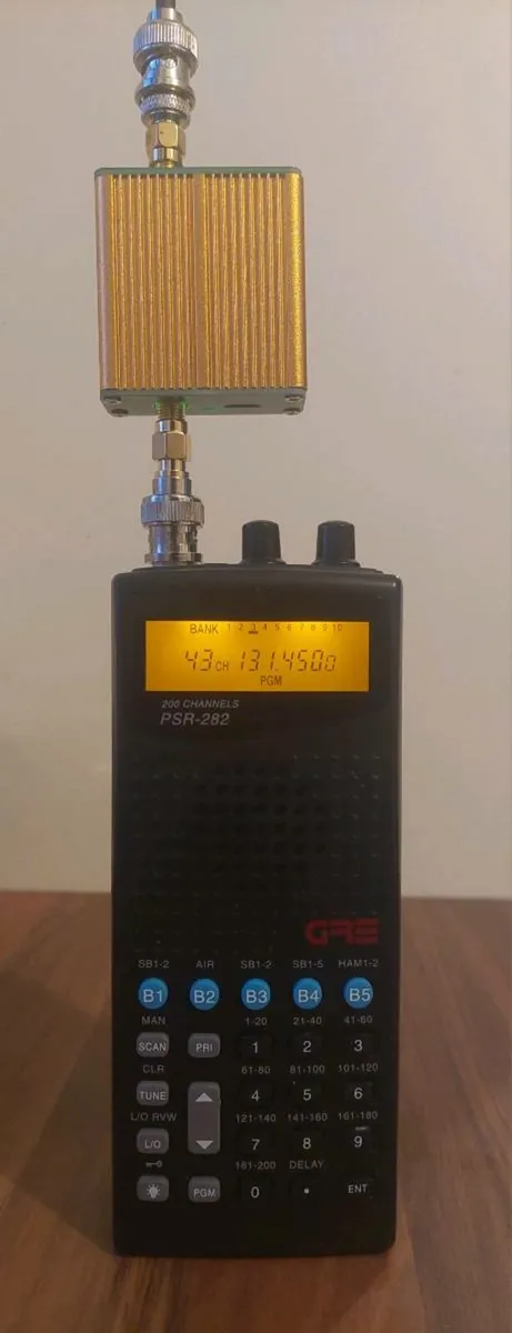 SCANNER PRE-AMP re.gble- batt  20db .5khz- 6ghz - Image 2