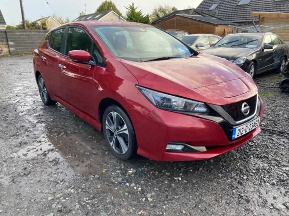 2021 Nissan Leaf Drive away no damage - Image 1