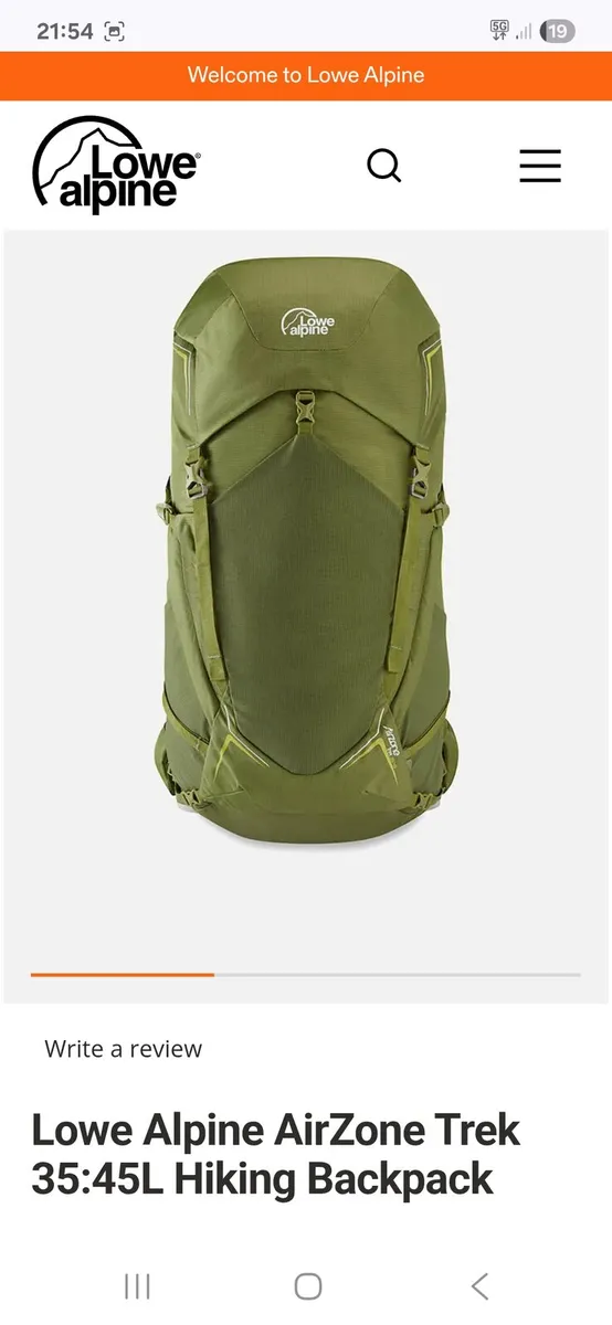 Msr hubba Osprey Thermarest camping hiking gear - Image 2
