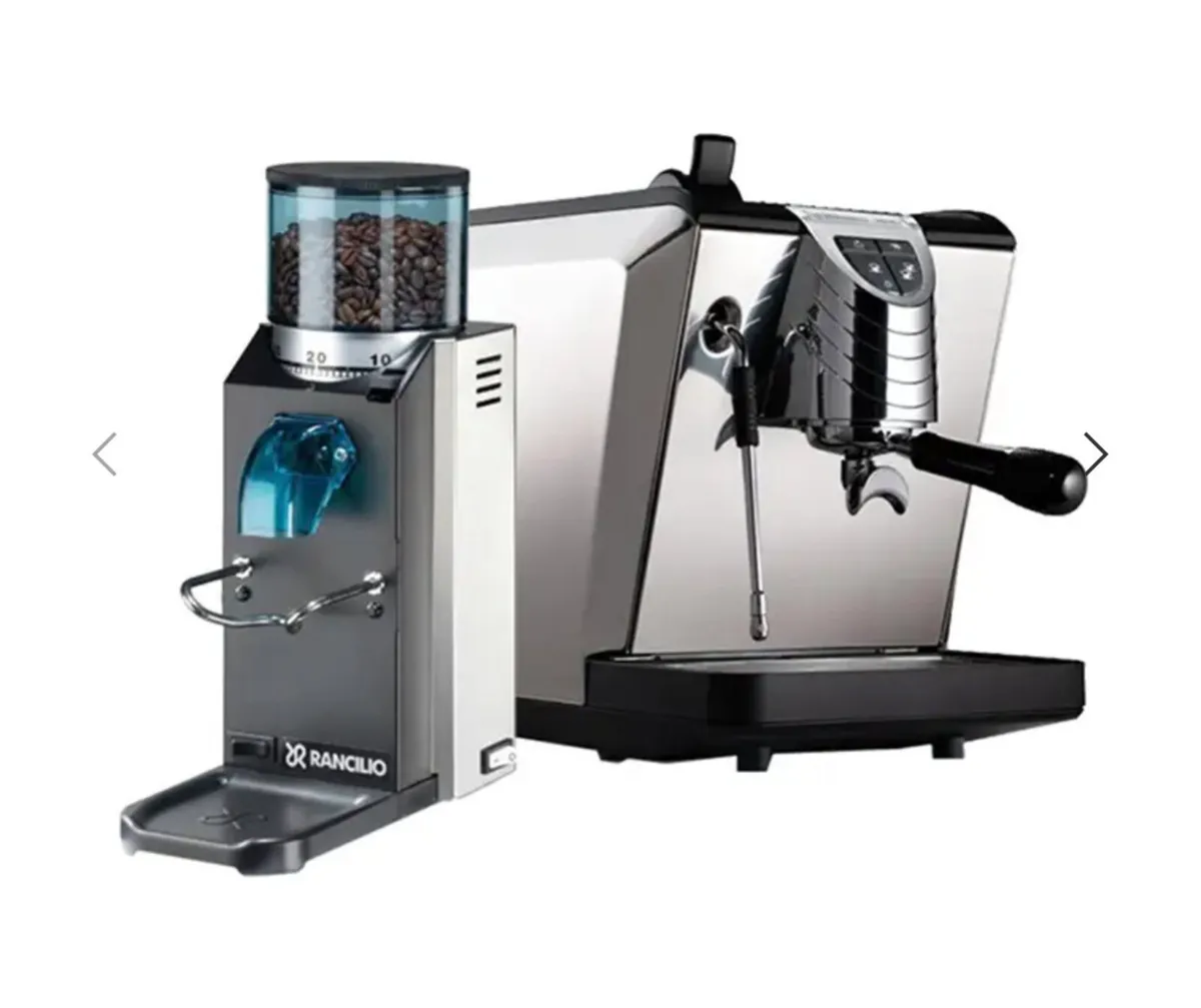 Nuova Simonellie Oscar + Rancillio Rocky Grinder - Image 1