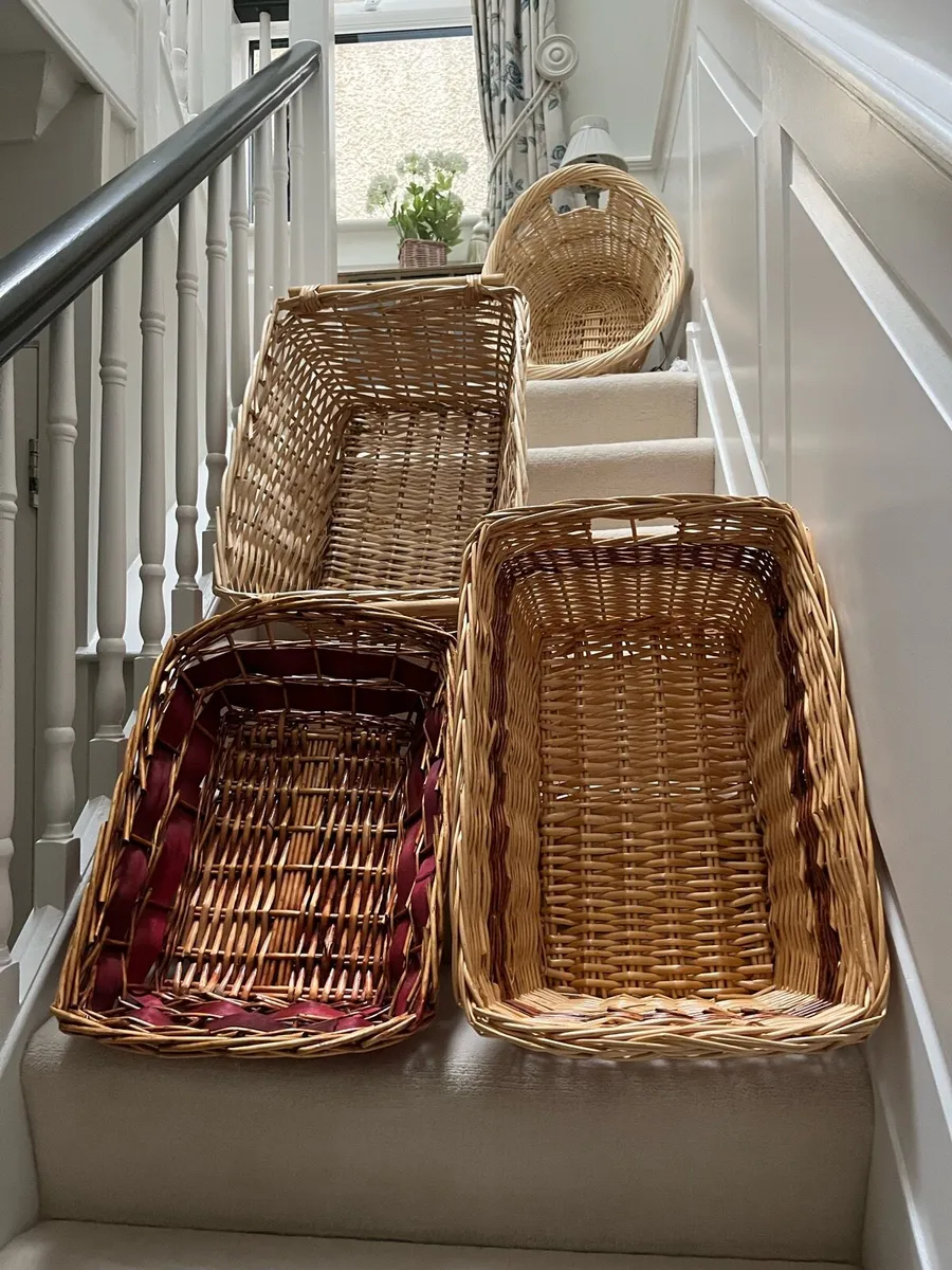 Selection of Wicker Baskets - Image 1