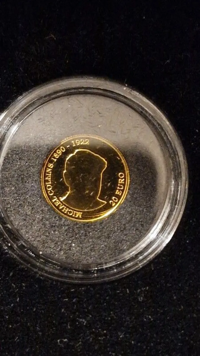 Today Price Drop! Gold 0.999 Pure Gold Coin 20e Irish - Image 1