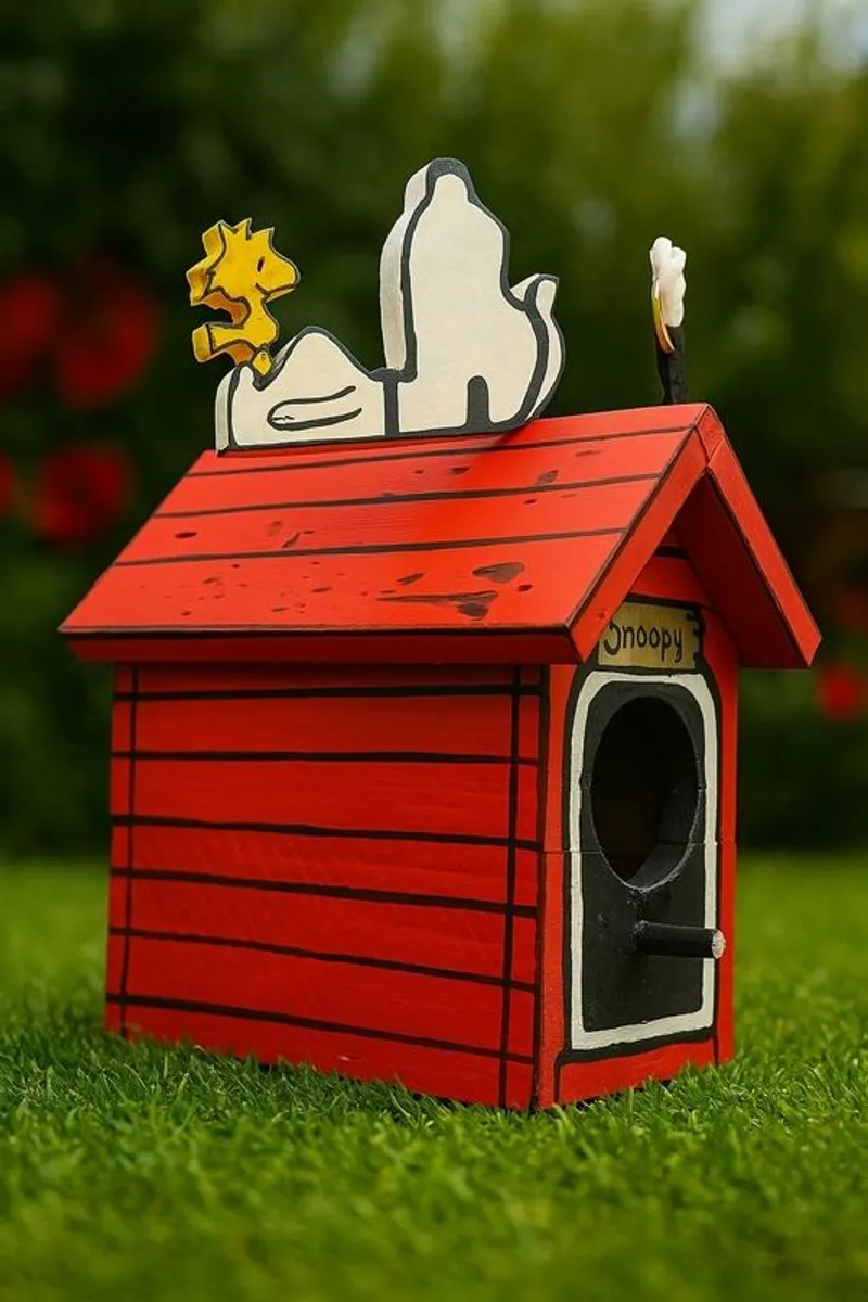 Snoopy bird house - Image 1