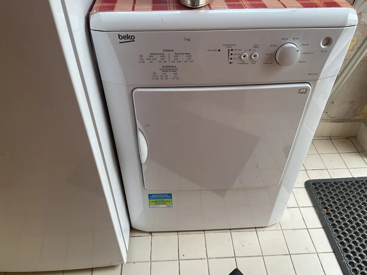 Becko  7 kg tumble dryer - Image 1