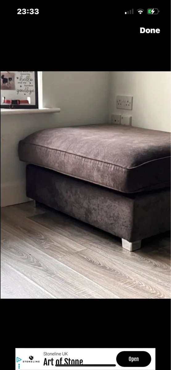 Large footstool - Image 1