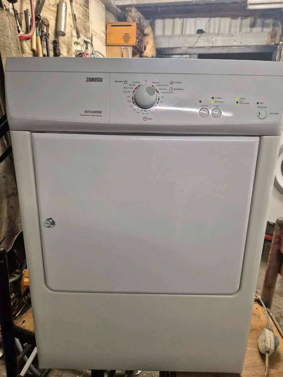 Zanussi 7kg Vented Dryer For Sale
