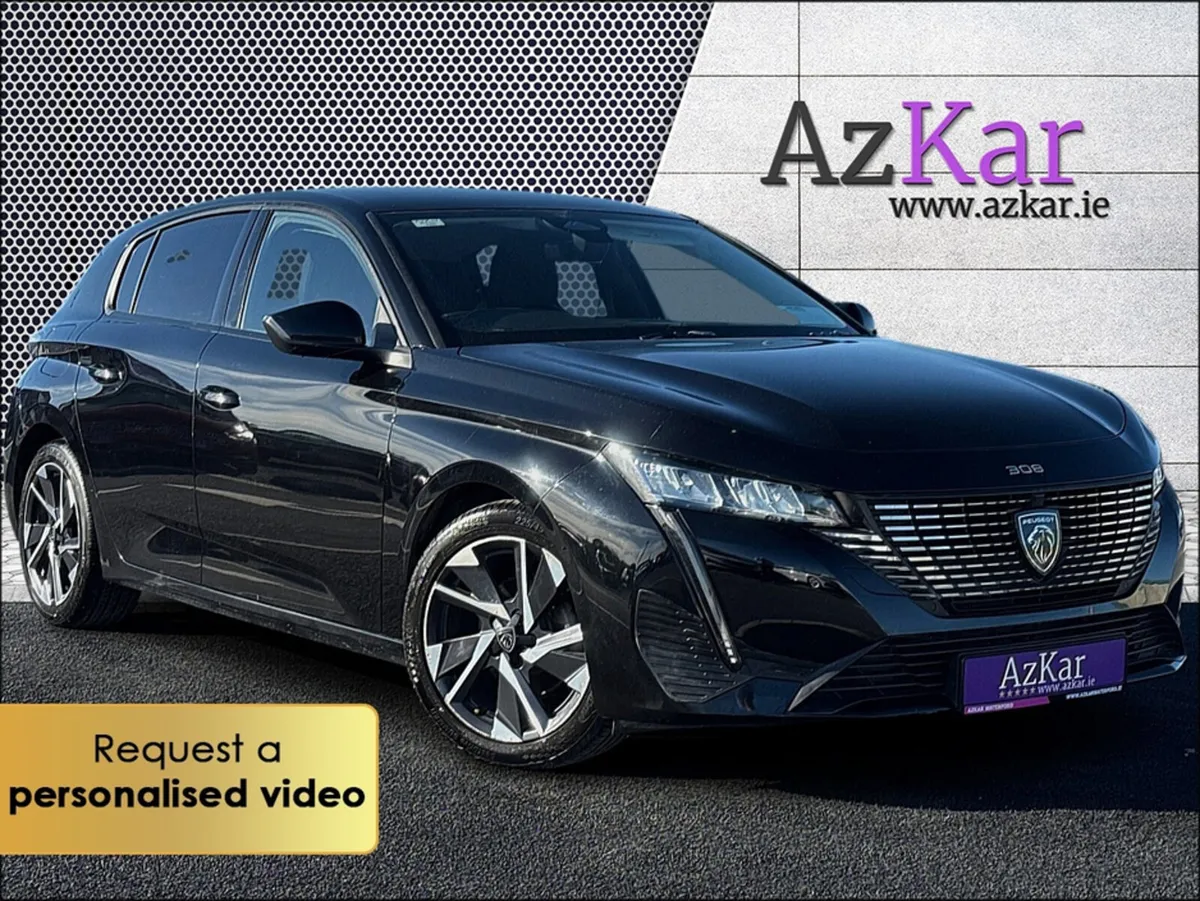 Peugeot 308 2022 ALLURE 1.2  AUTOMATIC 131BHP €112 - Image 1