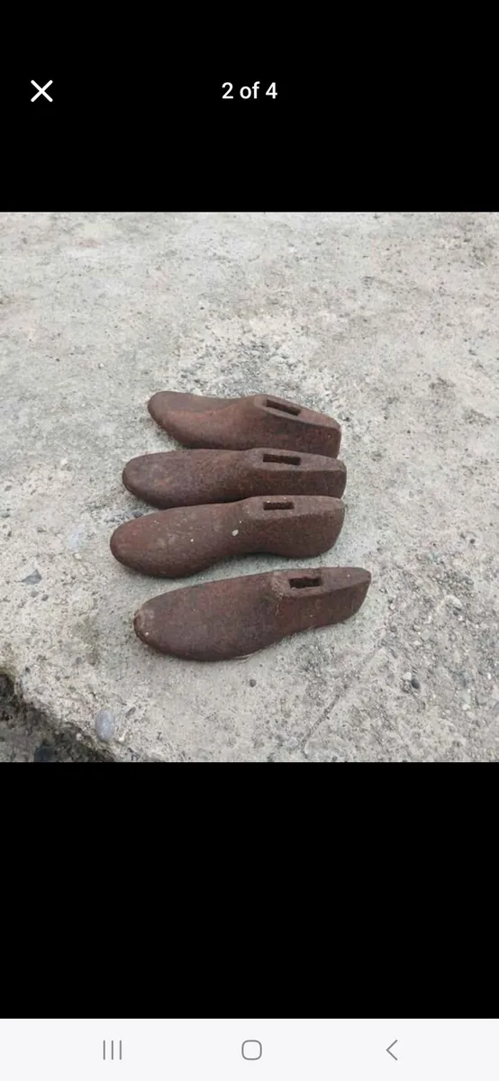 Cast iron cobbler shoes and accessories - Image 3
