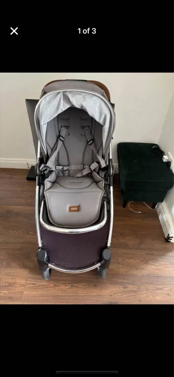 Pram and baby rocker - Image 2