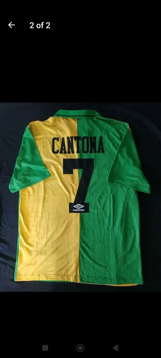 MAN UTD ( RETRO/CANTONA 7 ) ,SIZE : L . - Image 1