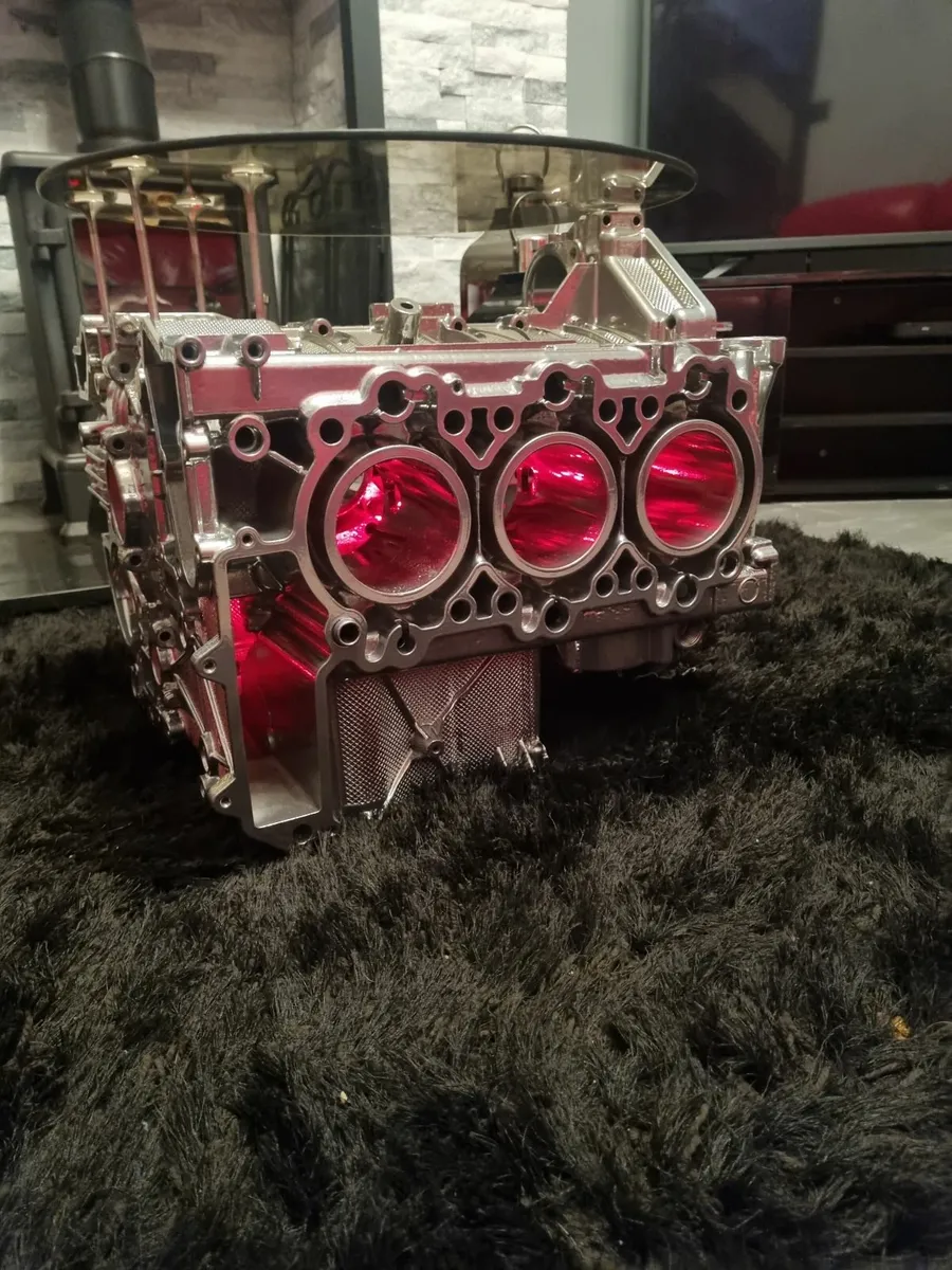 engine block coffee table porsche - Image 1