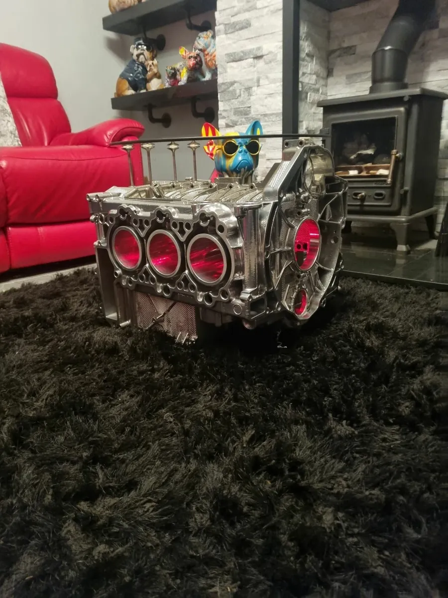 engine block coffee table porsche - Image 2